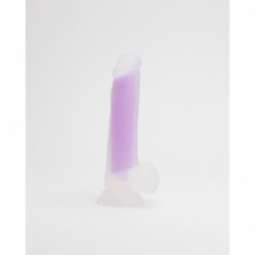 Playbird® - Glow in the dark dildo - 20 cm - roze