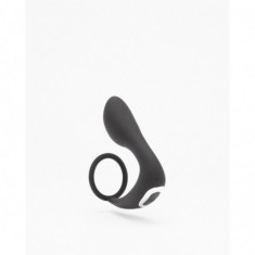 Playbird® - Prostaat Vibrator met Cockring - e-stim - met afstandsbediening - zwart