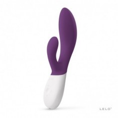 LELO - Ina Wave 2 - rabbit vibrator - donkerblauw