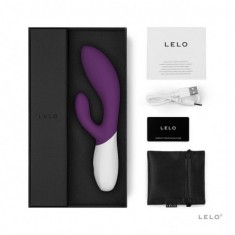LELO - Ina Wave 2 - rabbit vibrator - plum