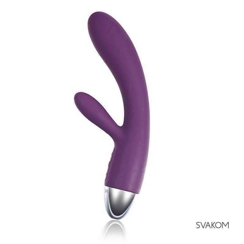 SVAKOM - Alice - rabbit vibrator - paars