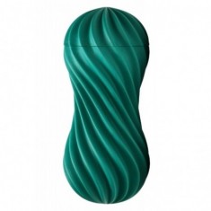 Tenga - Flex II Fizzy Green - pocket masturbator