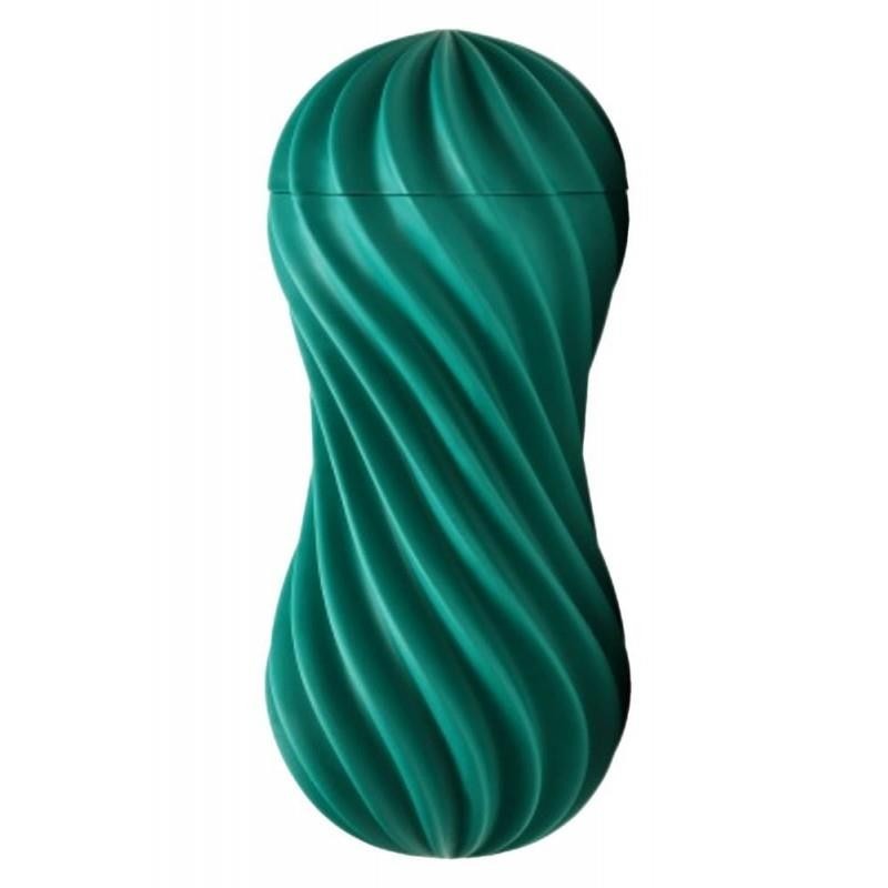 Tenga - Flex II Fizzy Green - pocket masturbator