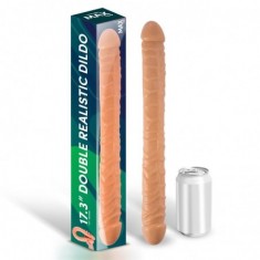 Latetobed - Trent - dubbele dildo - 44 cm - extra lang