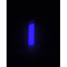 Playbird® - Glow in the dark dildo - 21 cm - paars