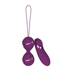 Playbird® - Vibrating Egg - extra vibrator in afstandsbediening - aubergine