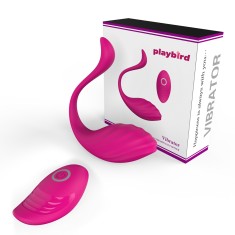 Playbird® - Vibrerend Eitje met afstandsbediening – oplaadbaar – fuchsia