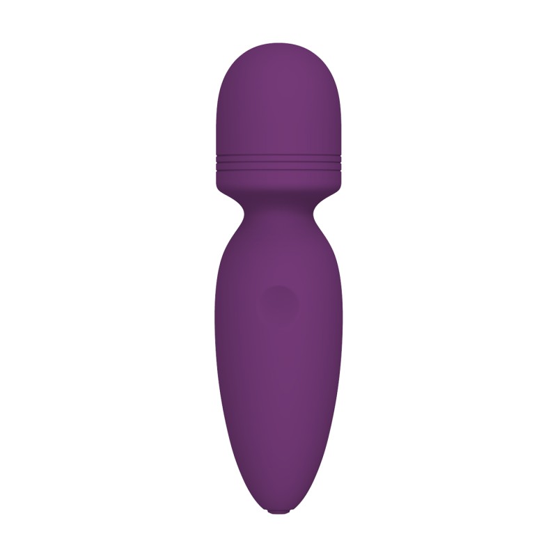 Playbird® - Mini Wand - pocket vibrator - aubergine