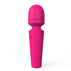 Playbird® - Mini Vibrator - 11 cm - stil in gebruik - fuchsia