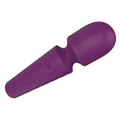 Playbird® - Mini Vibrator - 11 cm - stil in gebruik - aubergine