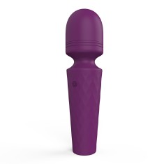 Playbird® - Mini Vibrator - 11 cm - stil in gebruik - aubergine
