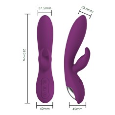 Playbird® - Basic Instinct - rabbit vibrator - aubergine