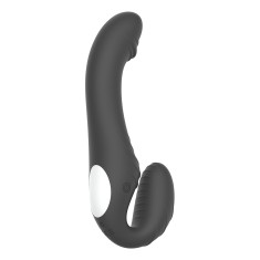 Playbird® - Strapless strap-on - met afstandsbediening - zwart
