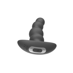Playbird® - Feel the Beads - roterende anaal vibrator met kralen - zwart