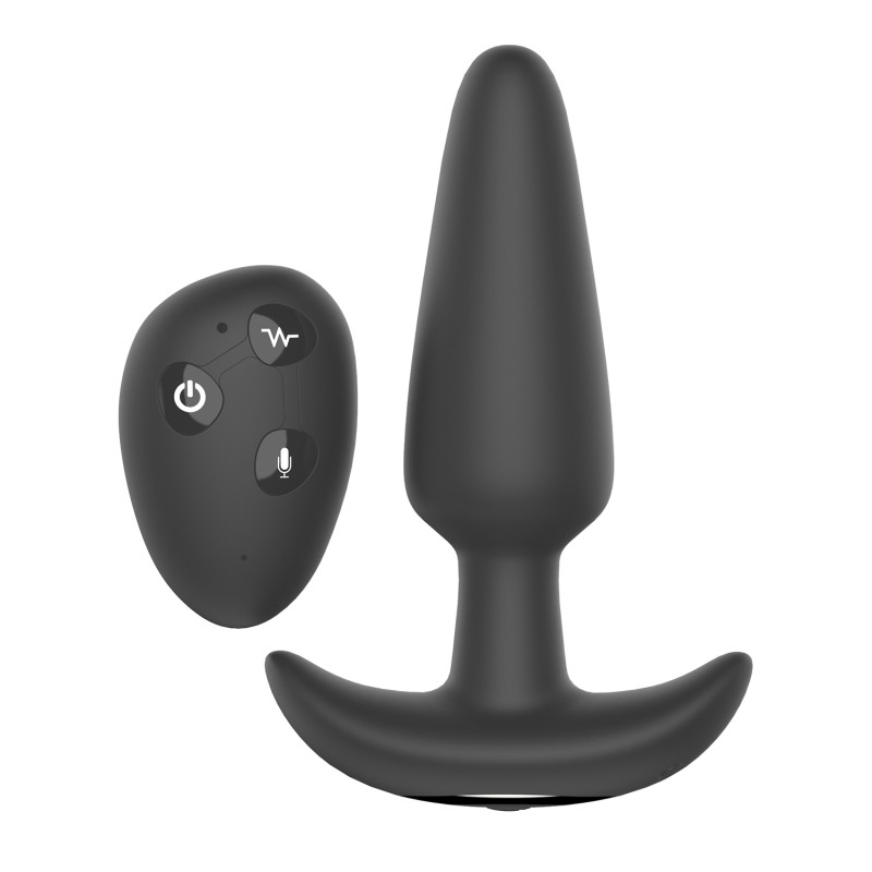 Playbird® - Talk Dirty small - anaal vibrator - zwart