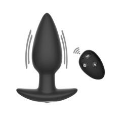 Playbird® - Talk Dirty large - anaal vibrator - zwart