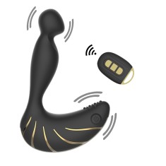 Playbird® - prostaat vibrator beginners - zwart - goud