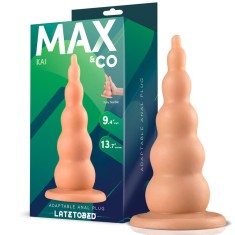 Max&Co - Kai - oplopende butt plug - 24 cm