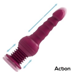 ACTION - Rocket - stotende vibrator - paars